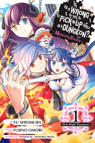 Imagen de apoyo de  Is It Wrong to Try to Pick Up Girls in a Dungeon? Memoria Freese, Vol 1: Holy Night Traumerei