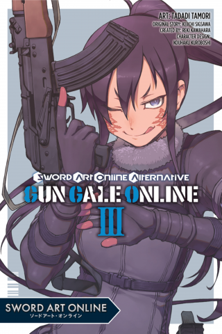 Imagen de apoyo de Sword Art Online Alternative Gun Gale Online, Vol 3 (manga)