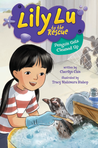 Imagen de apoyo de  Lily Lu to the Rescue   Penguin Gets Cleaned Up