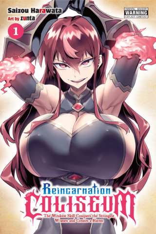Imagen de apoyo de  Reincarnation Coliseum, Vol 1 (manga): The Weakest Skill Conquers the Strongest Women and Creates a Harem