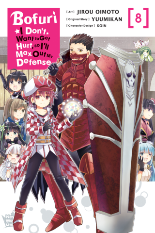 Imagen de apoyo de Bofuri: I Don't Want to Get Hurt, so I'll Max Out My Defense, Vol 8 (manga)