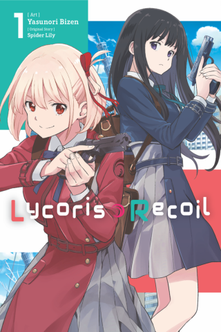 Imagen de apoyo de Lycoris Recoil, Vol 1 (manga)