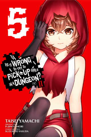 Imagen de apoyo de  Is It Wrong to Try to Pick Up Girls in a Dungeon? II, Vol 5 (manga)