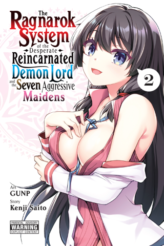Imagen de apoyo de  The Ragnarok System of the Desperate Reincarnated Demon Lord and the Seven Aggressive Maidens, Vol 2