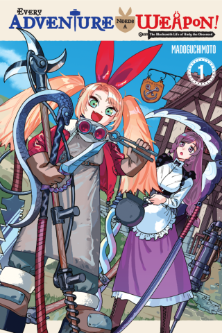 Imagen de apoyo de  Every Adventure Needs a Weapon!, Vol 1: The Blacksmith Life of Rudy the Obsessed