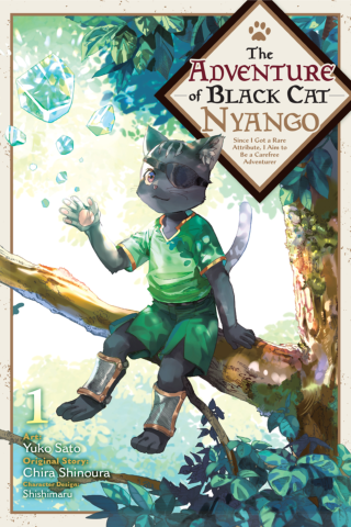Imagen de apoyo de  The Adventure of Black Cat Nyango, Vol 1: Since I Got a Rare Attribute, I Aim to Be a Carefree Adventurer