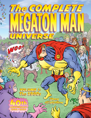 Imagen de apoyo de  The Complete Megaton Man Universe Volume 1: The 1980s