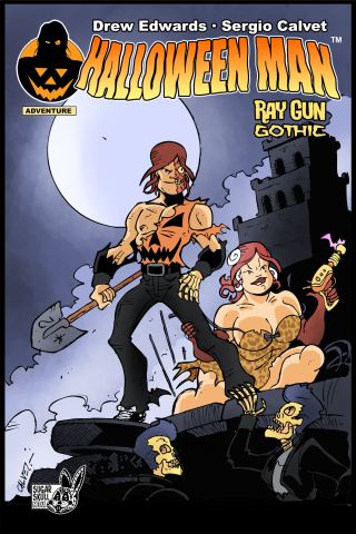 Imagen de apoyo de Halloween Man: Raygun Gothic
