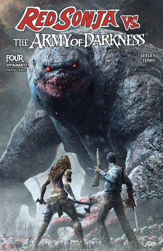 Imagen de apoyo de  Red Sonja vs The Army of Darkness #4