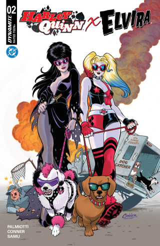 Imagen de apoyo de  Harley Quinn X Elvira #2