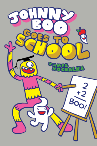 Imagen de apoyo de Johnny Boo Goes to School (Johnny Boo Book 13)
