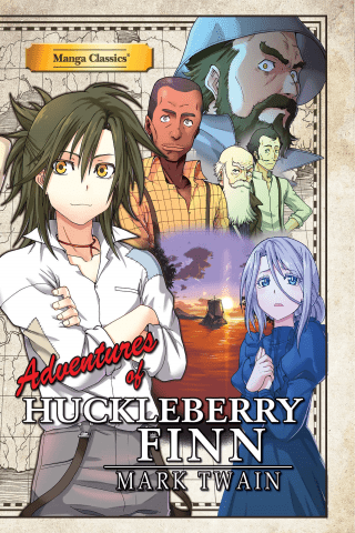 Imagen de apoyo de  Manga Classics: The Adventures of Huckleberry Finn