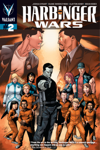 Imagen de apoyo de  Harbinger Wars (2013) #2