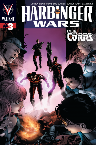 Imagen de apoyo de  Harbinger Wars (2013) #3