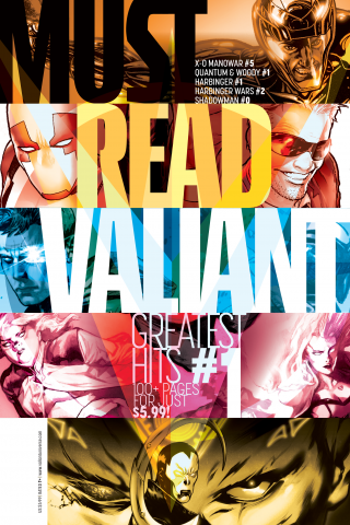 Imagen de apoyo de  Must Read Valiant: Greatest Hits #1