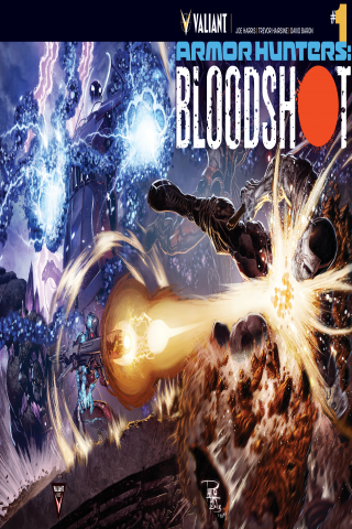 Imagen de apoyo de  Armor Hunters: Bloodshot (2014) #1