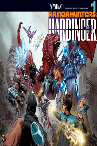 Imagen de apoyo de  Armor Hunters: Harbinger (2014) #1