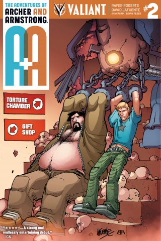 Imagen de apoyo de  A&A: The Adventures of Archer & Armstrong (2016) #2