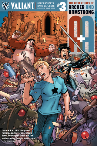 Imagen de apoyo de A&A: The Adventures of Archer & Armstrong (2016) #3