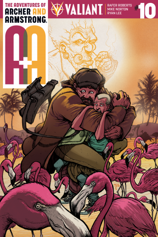 Imagen de apoyo de  A&A: The Adventures of Archer & Armstrong (2016) #10