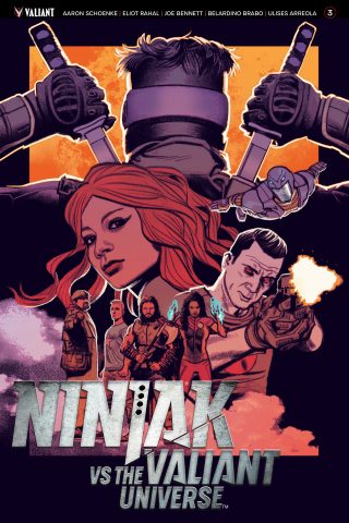 Imagen de apoyo de Ninjak vs The Valiant Universe (2018) #3