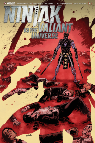 Imagen de apoyo de Ninjak vs The Valiant Universe (2018) #4