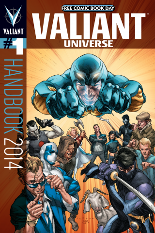 Imagen de apoyo de  Valiant Universe Handbook 2014 FCBD Special