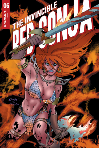 Imagen de apoyo de The Invincible Red Sonja #6