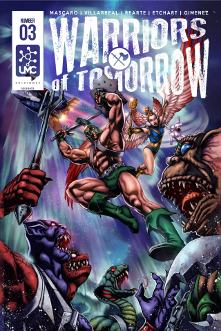Imagen de apoyo de  Warriors of Tomorrow #3